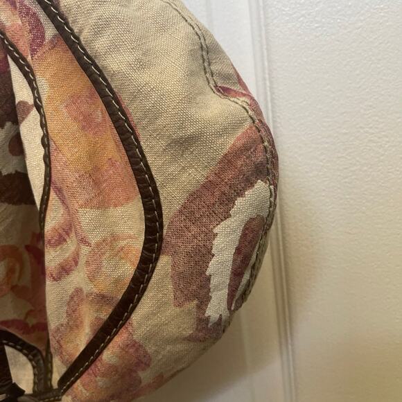 Ruehl no.925 large canvas and leather hobo bag - Picture 8 of 15